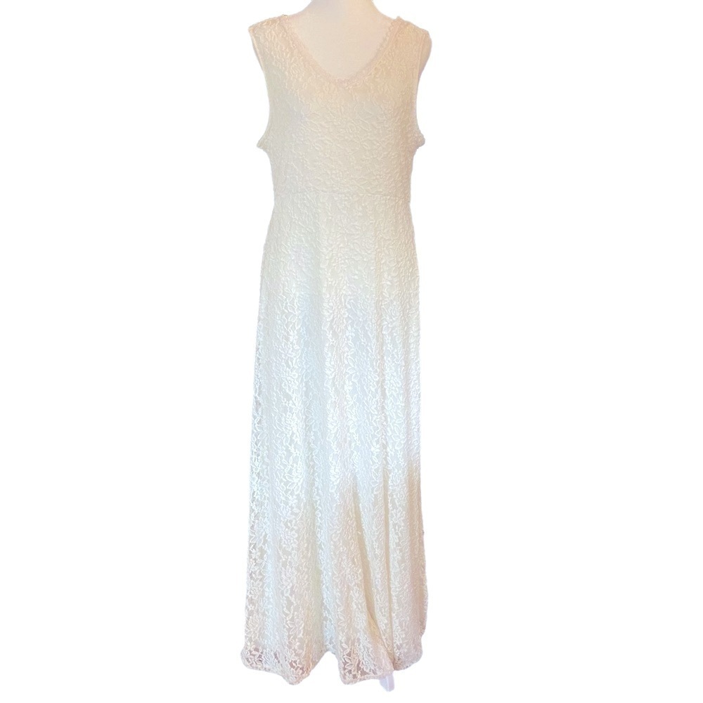 Pinkblush White Lace Wedding Dress